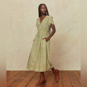 Christy Dawn Floral Midi Dress NWOT